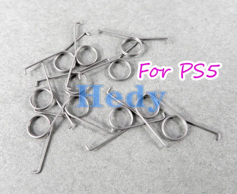40PCS For PS5 L2 R2 Trigger Button Spring metal Replacement R2 L2 Trigger Buttons For PS5 DS5 Controller